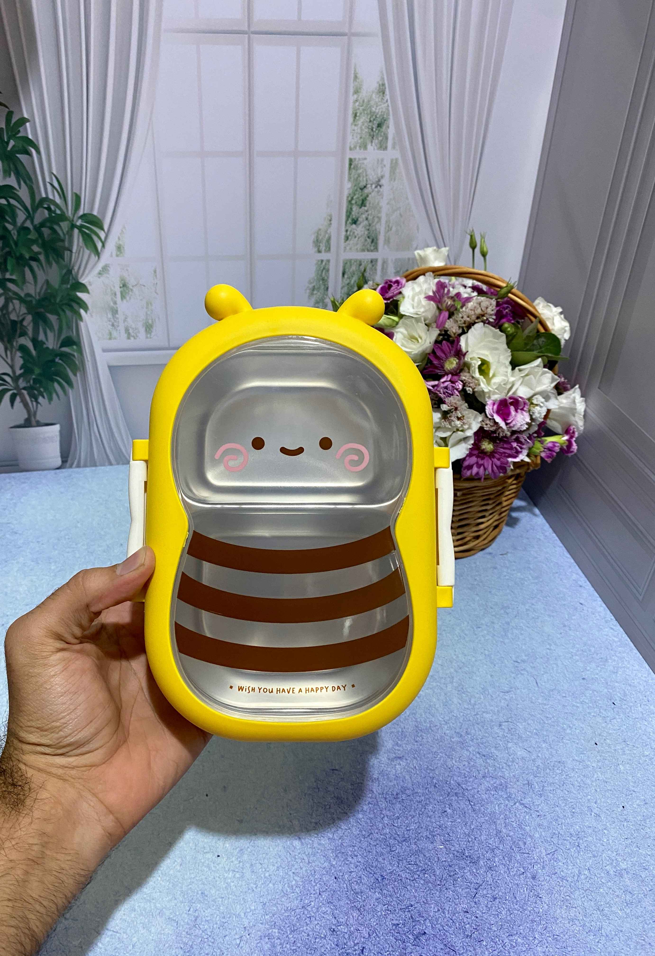 ظرف غذا دو طبقه مدل زنبور