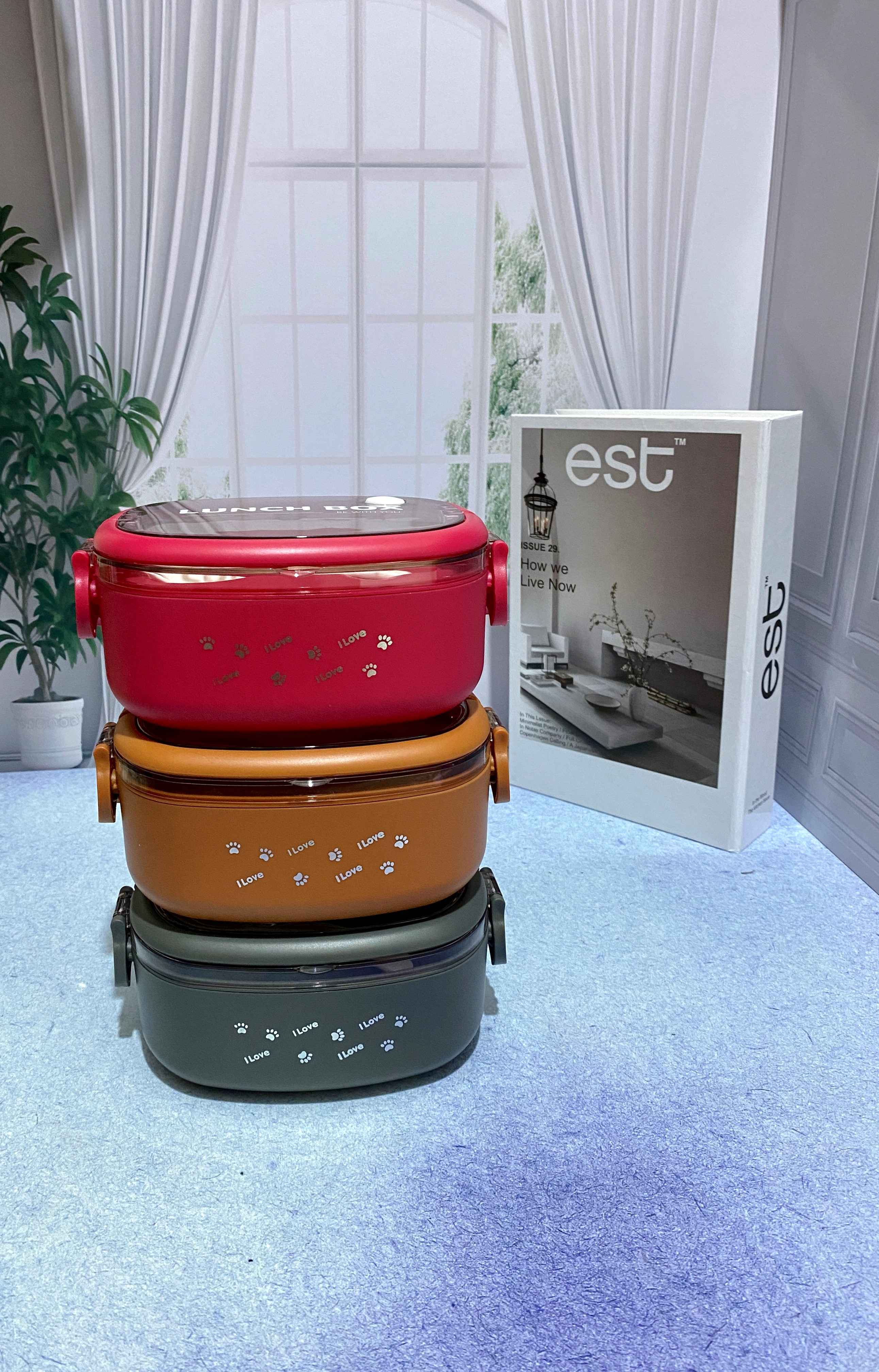 ظرف غذا یک طبقه مدل بیضی کد 41062