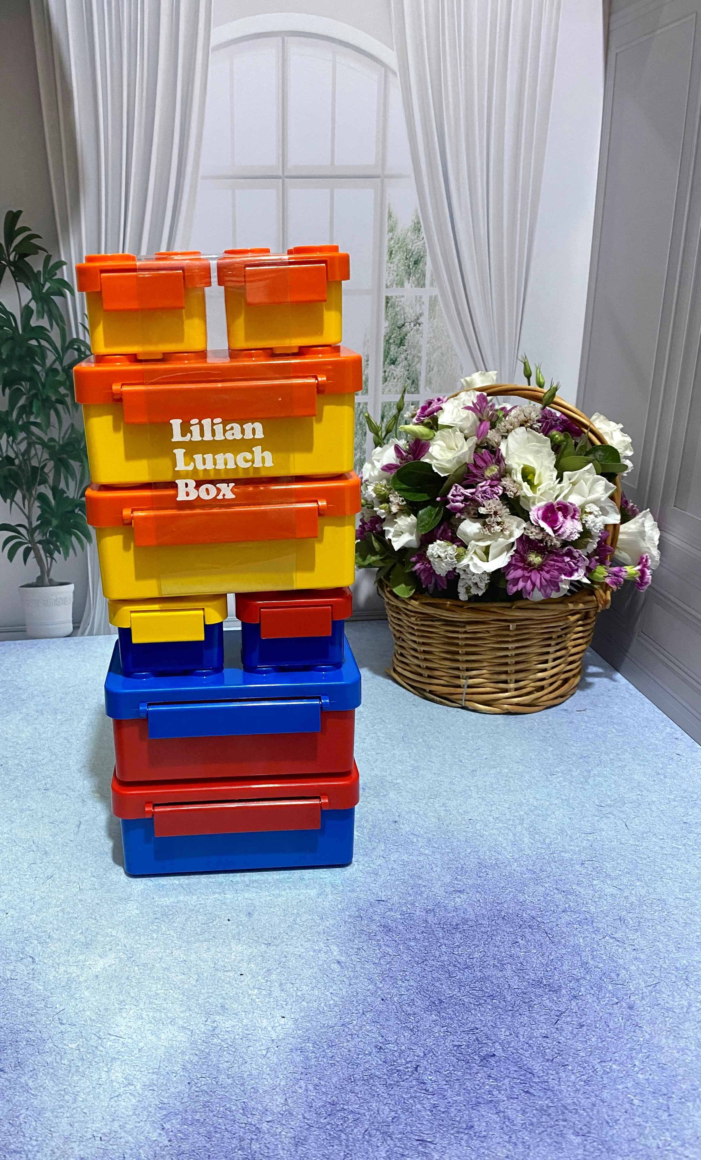 ظرف غذا دو طبقه مدل لِگو