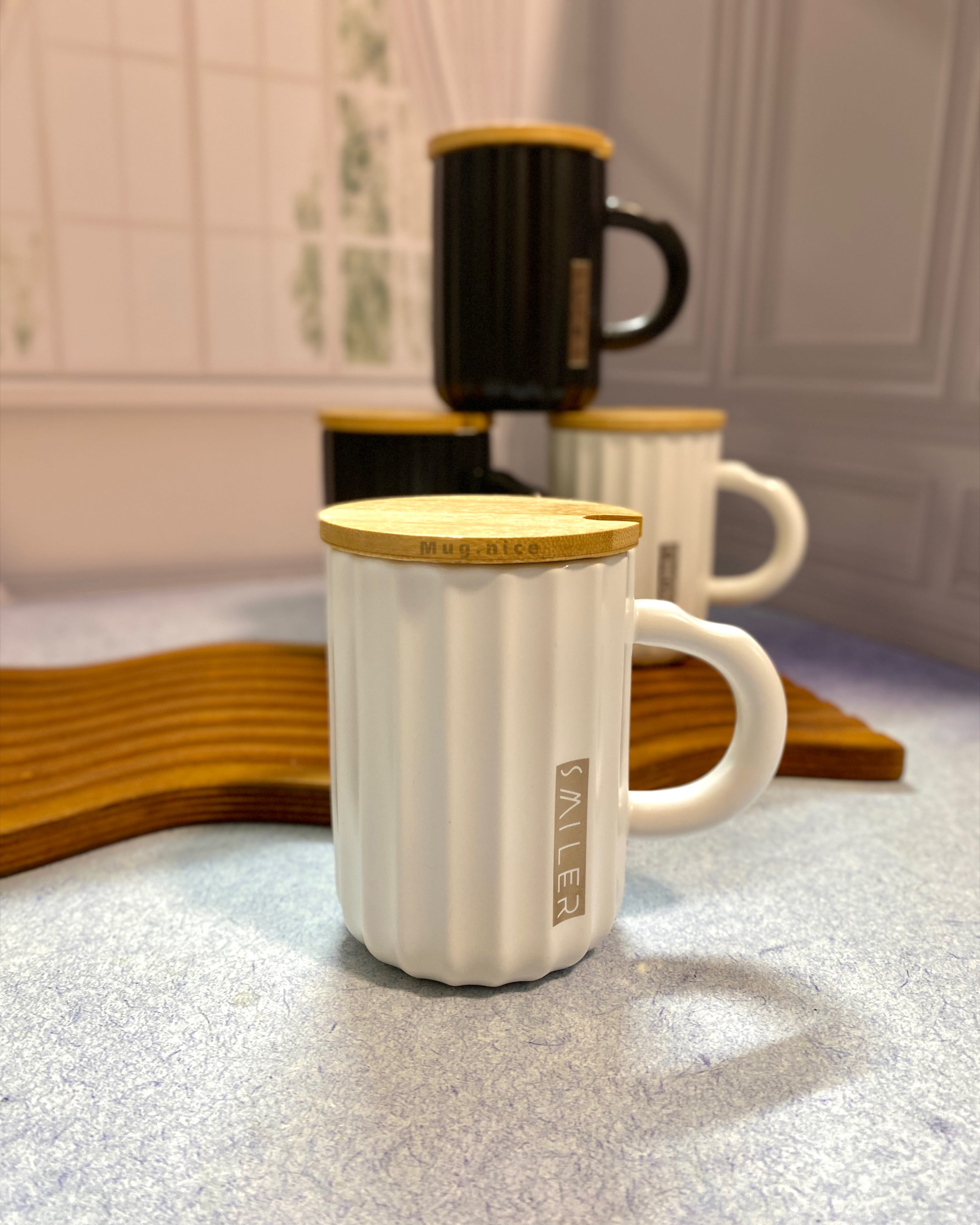 تصویر ماگ مینیمال مدل در بامبو کد clsh - طرح 3 