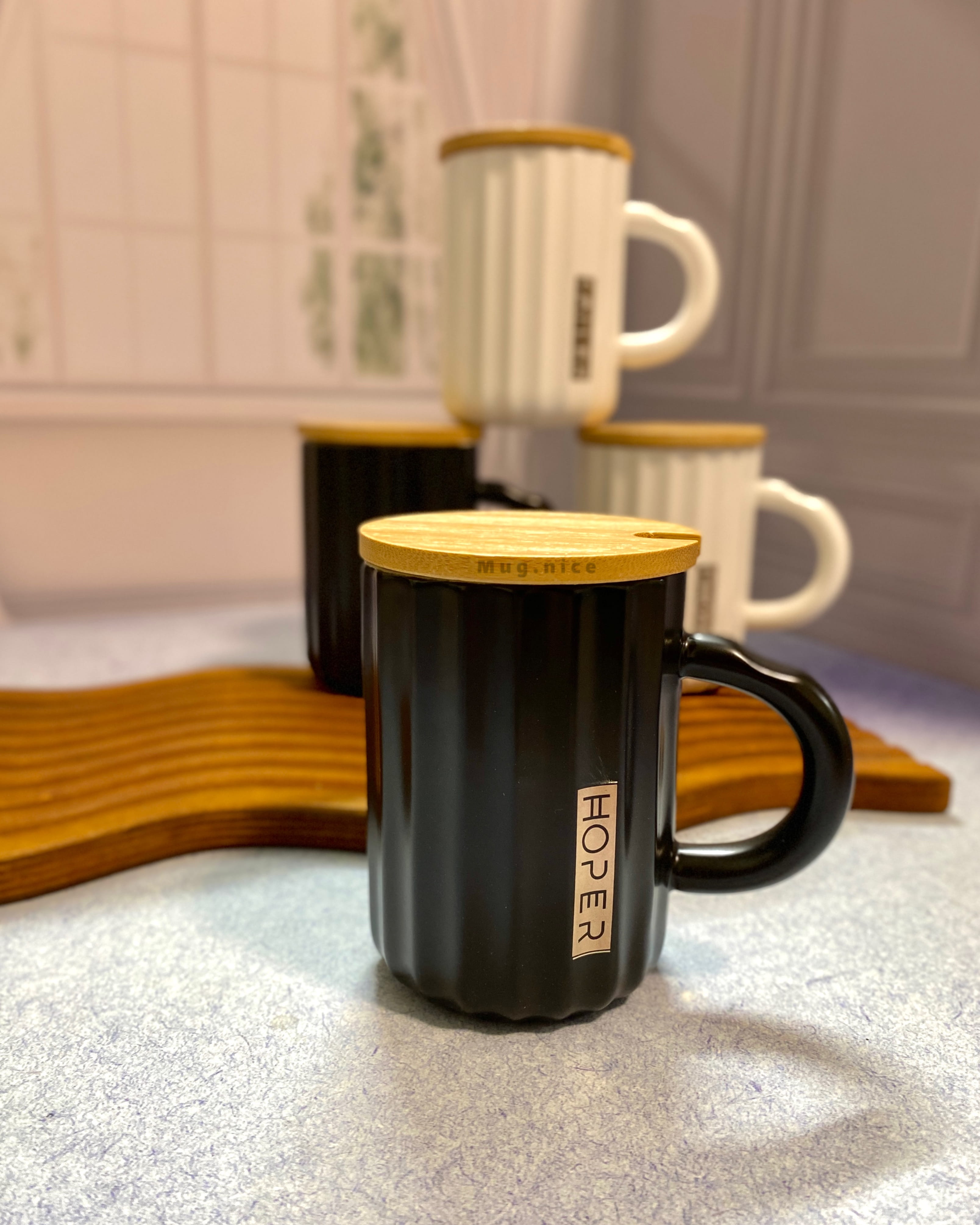 تصویر ماگ مینیمال مدل در بامبو کد clsh - طرح 4 